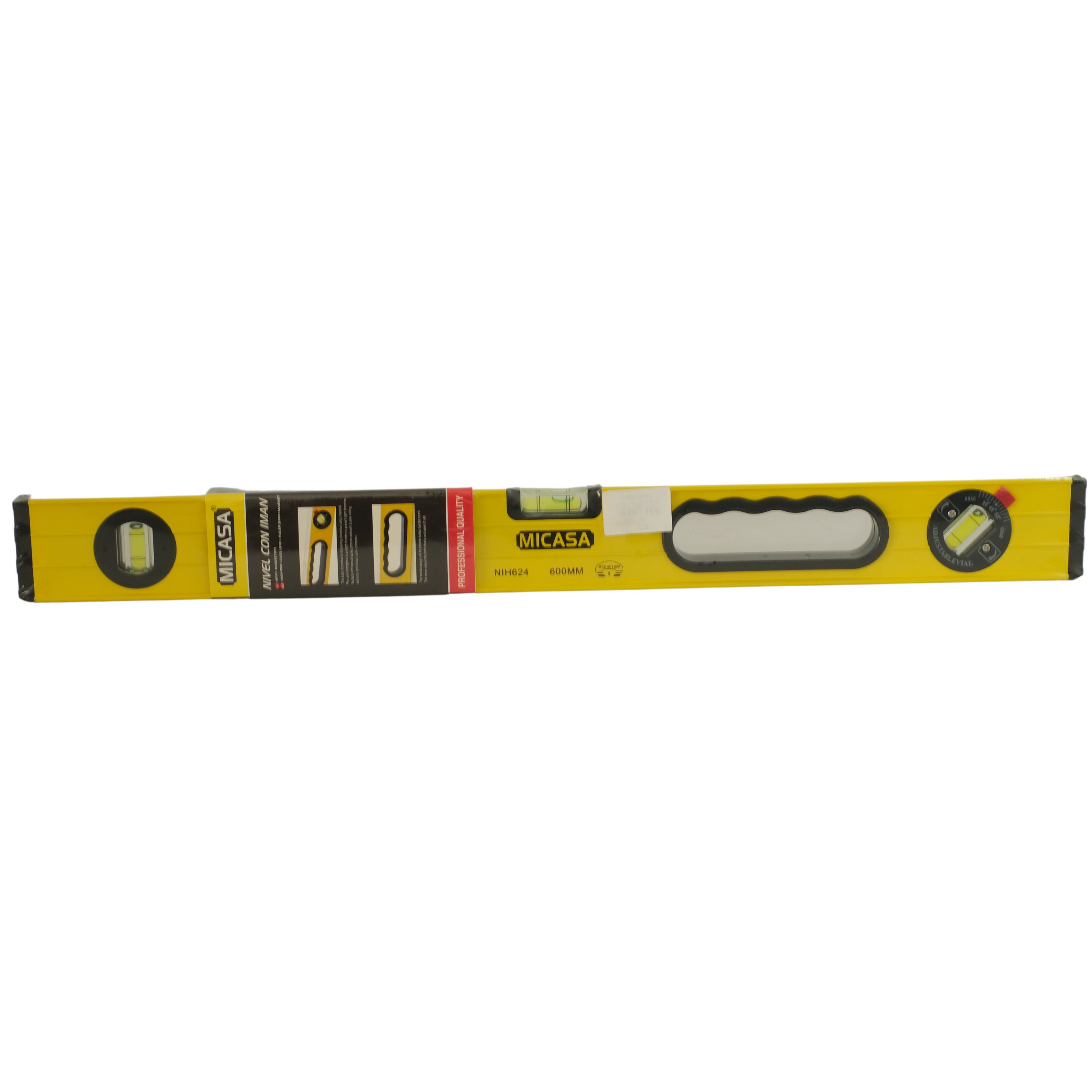 MICASA - 60 CM ALUMINUM LEVEL BAR NIH624